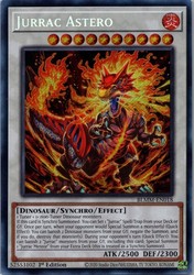 Jurrac Astero BLMM-EN018 Secret Rare 1st Edition