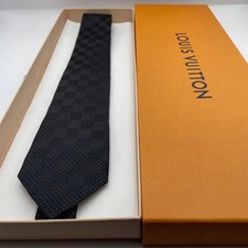 Cravatta Louis Vuitton Damier come nuova mai usata lusso made in France origi...