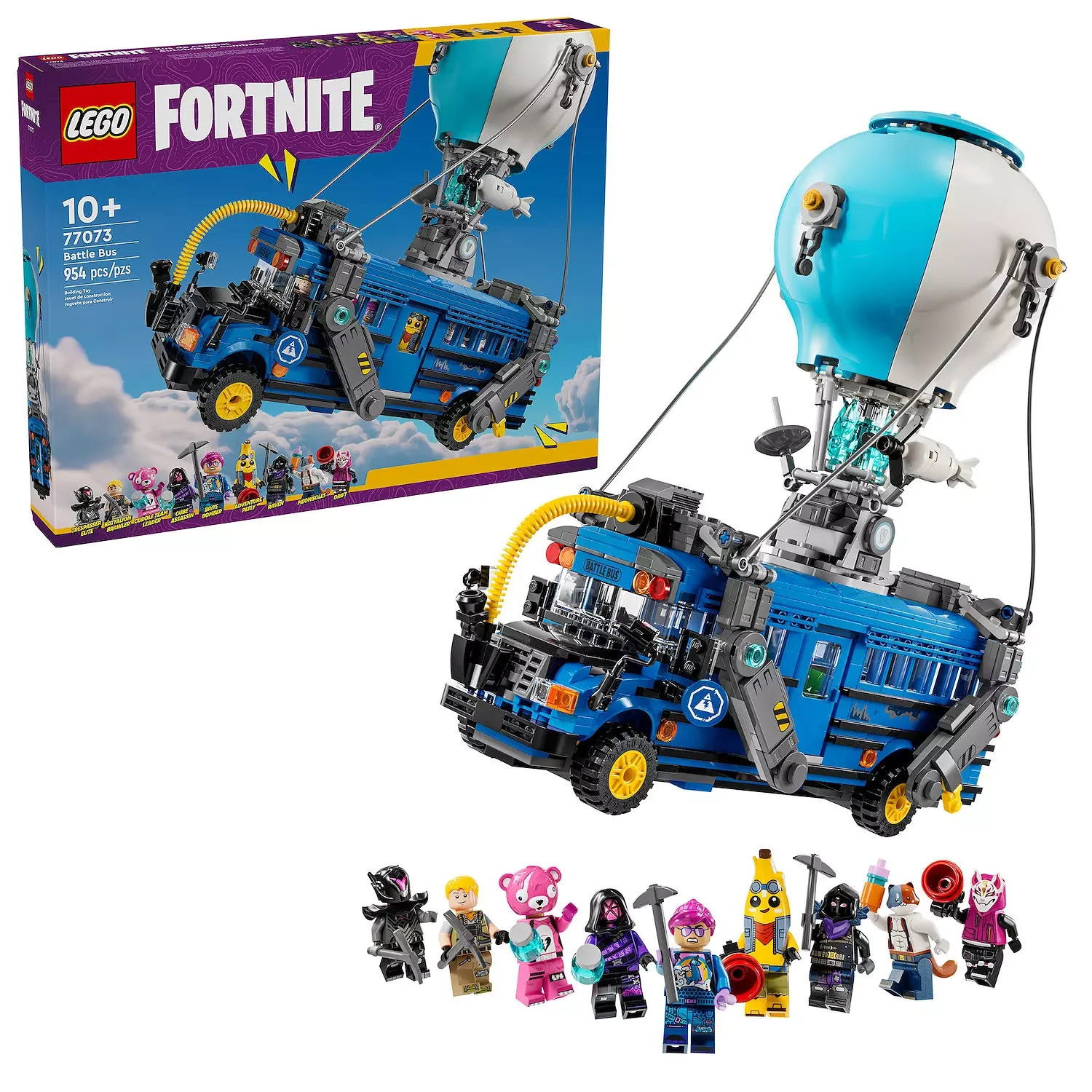  LEGO Fortnite Battle Bus Collectible Building Toy 77073