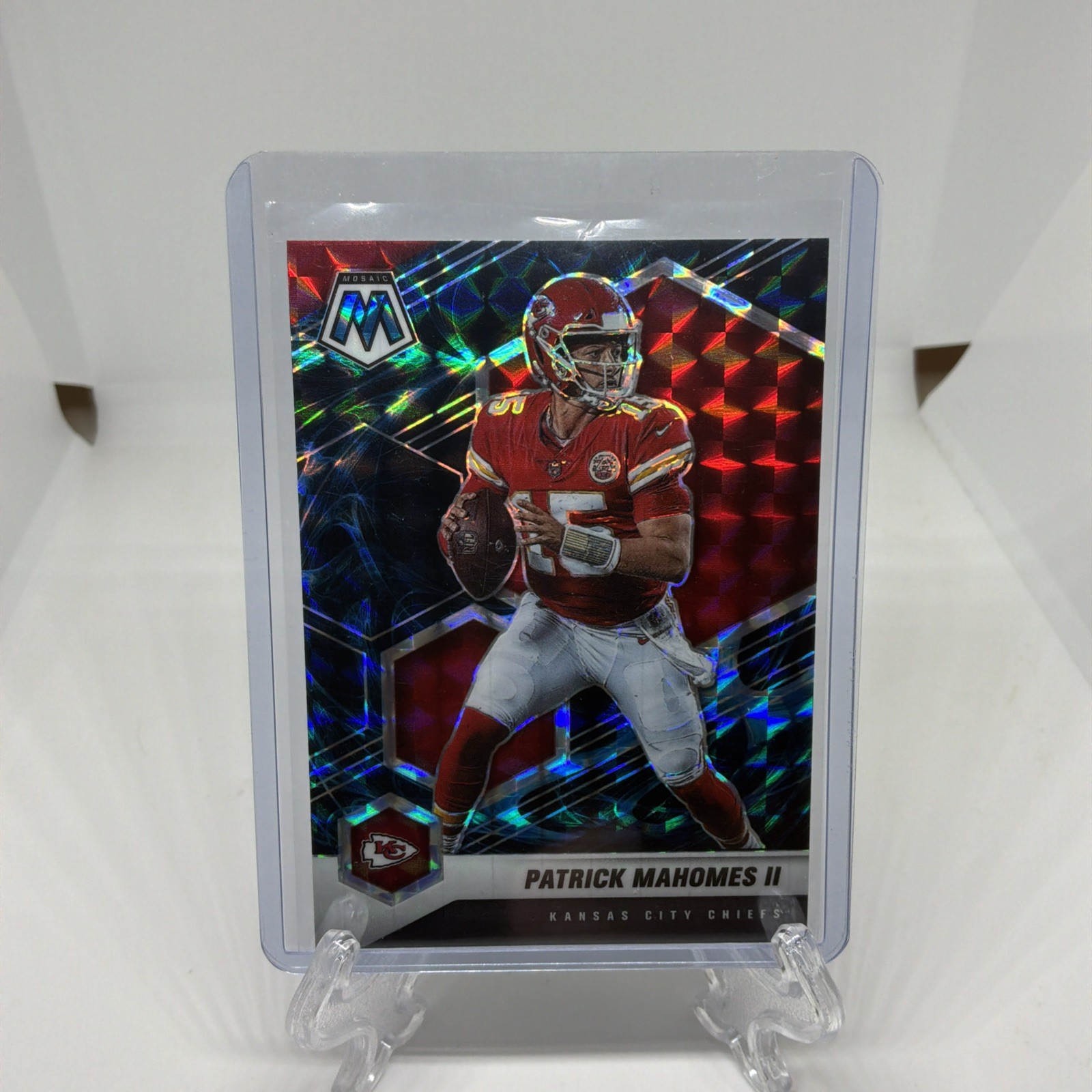 2021 Panini Mosaic Genesis Mosaic Prizm Patrick Mahomes II #1