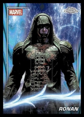 2025 Topps Marvel Studios Chrome RayWave 46 Ronan