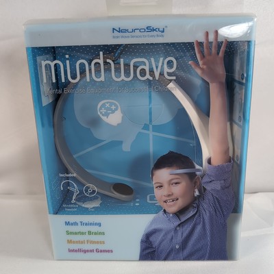 NEW SEALED NeuroSky MindWave Mobile Sensing Brainwave Headset Kit Child MW001