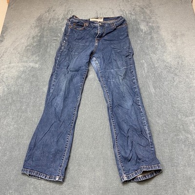 Levi's 512 Perfectly Slimming Bootcut Jeans Women 10PM Cotton Stretch Blue Denim