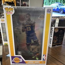 Funko Pop! Figura Vinilo Tarjetas Coleccionables LeBron James #02 NBA Baloncesto
