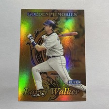 1998 Fleer Tradition Golden Memories Larry Walker #320 HOF Colorado Rockies