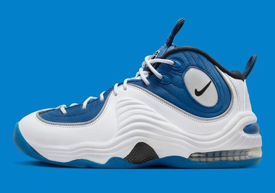 Nike Air Penny II 2 QS Orlando Atlantic Blue White Black FN4438-400 Mens Size