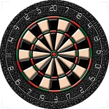 Decorative Poolmat Dartboard Design Heavyweight Vinyl Outdoor