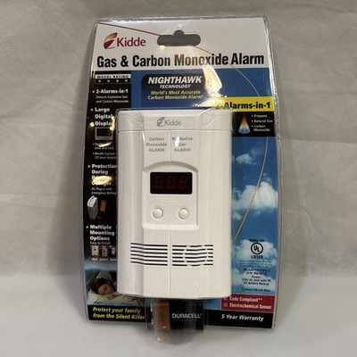 Kidde KN-COEG-3 Explosive Gas Alarm Carbon Monoxide Alarm Detector with Battery