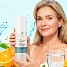 NEW Total Package Serum, All-In-One Vitamin C, Hyaluronic Acid, Peptides Serum
