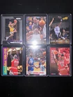 Kobe Bryant, Michael Jordan 6 Card Lot #3Kobes #3Mjs #23 #24