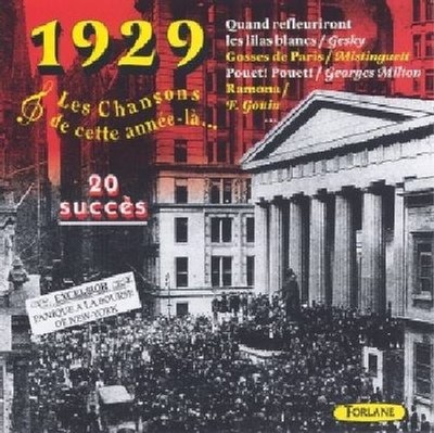 Audio Cd - 1929 Les Chansons De Cette Annee La'  - Forlane -D- Neu