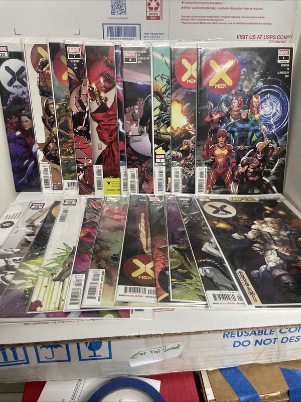 X-Men 1-21 Complete Set Lot Vol 5 2019 Hickman Yu X of Swords Marvel Comics NM