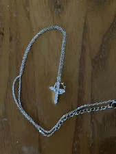 Cross With Crown Necklace