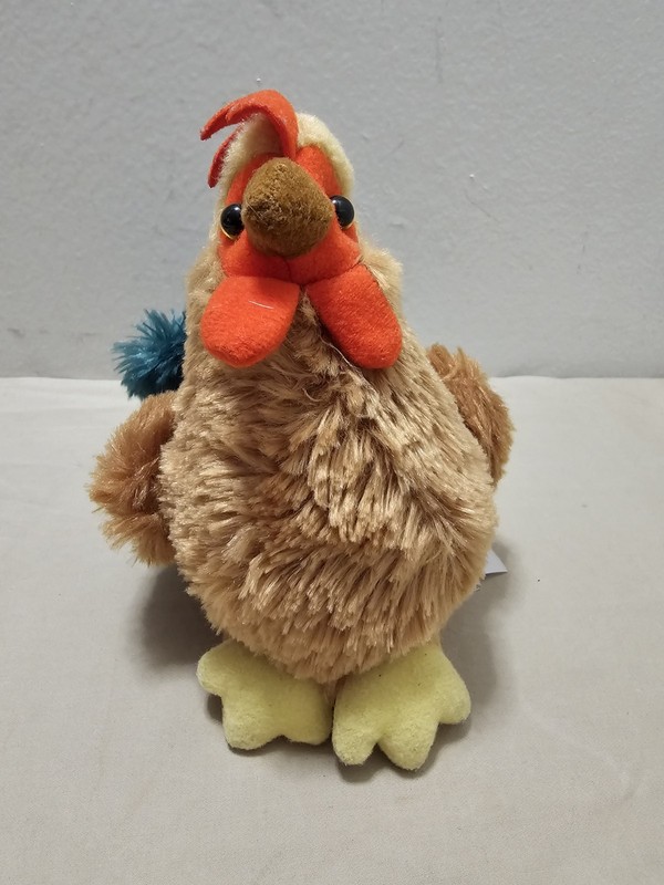 2019 Aurora Mini Flopsie Cocky Rooster 6" Super Soft Stuffed Plush Toy 