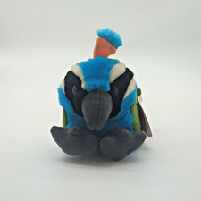 Swibco Puffkins 2000 Petey the Peacock Plush Toy Style 6738 Tags Vintage