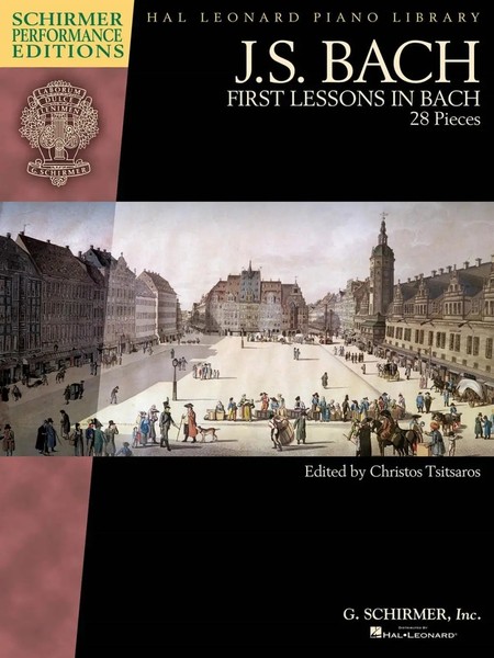First Lessons In Bach | Schirmer Performance Editions Book Only | Tsitsaros-image