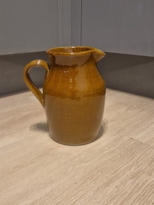Steinzeug Krug Krug hellbraun Pearsons of Chesterfield England Vintage 7''
