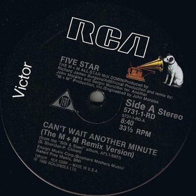 Five Star, Can't Wait Another Minute, (12''), NM or M-, 3771339738