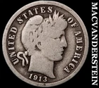 1913 Barber Dime-Scarce Better Date No Reserve #i1180