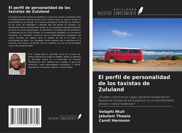Velaphi Ntuli (U. A.) | El Perfil De Personalidad De Los Taxistas De Zululand-image
