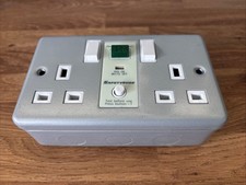 Greenbrook M22SM SafetySure Passive AC RCD DP Metal Clad With switches Socket
