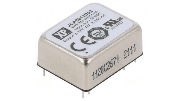 5904006756839 Przetwornica Dc/Dc 6W 9-18VDC / 12VDC -12VDC JCA0612D02 XP Power-image
