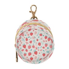 Watercolor Strawberry Pacifier Holder Case Portable Newborn Baby Pacifiers Po...
