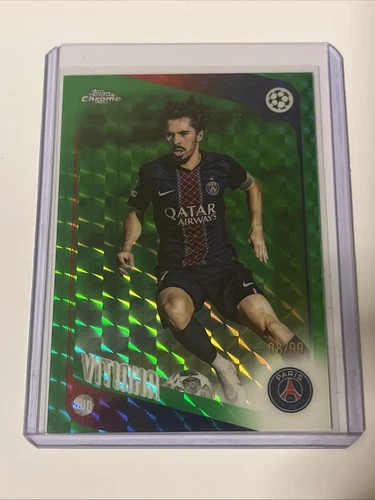 Vitinha 2025 Topps Chrome Vitinha Refractor