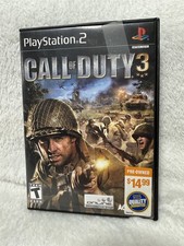 PLAYSTATION 2 PS2 CALL OF DUTY 3 COMPLETE GAME WITH MANUAL