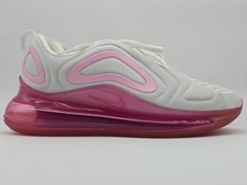 Zapatilla deportiva Nike Air Max 720 blanca/rosa tiro láser fucsia AR9293-103 talla 10