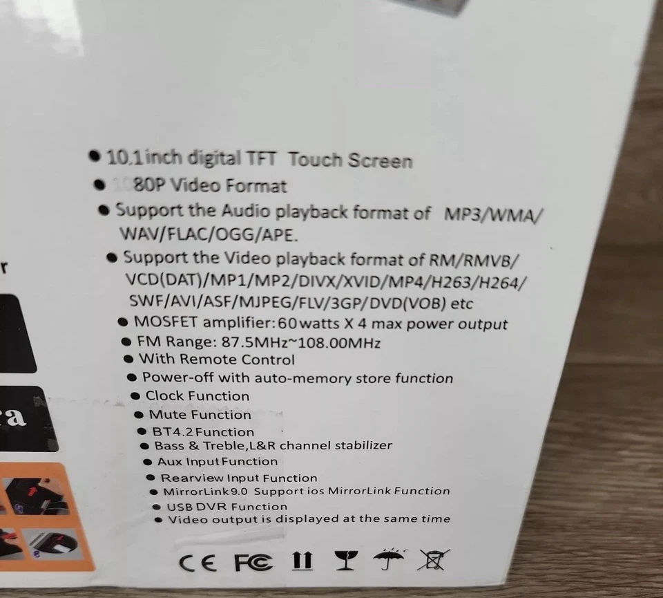 Mirror Link AHD Camera 1310C-PLAY CAR SMART Ai VOICE MP3 MP5 TOUCH DVR - Image 3 of 4