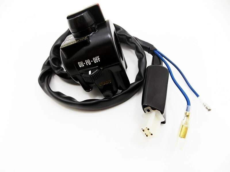 INTERRUPTOR MANILLAR DERECHO KAWASAKI KZ750B 76-79 FORSETI ARRANQUE ACELERADOR APAGADO LUCES Foto 2 de 4