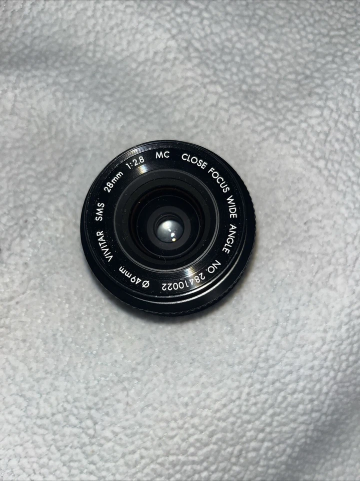 Lente principal gran angular de enfoque cercano Vivitar SMS 28 mm 1:2,8 MC Foto 4 de 4