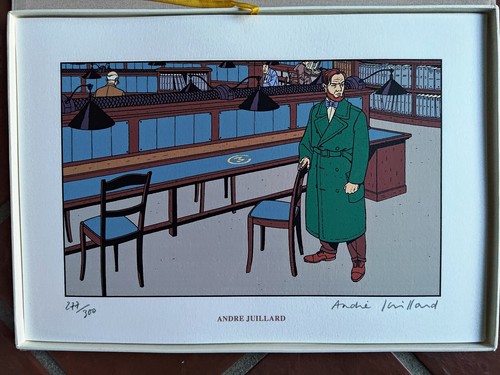 BLAKE & MORTIMER Portfolio MARQUE JAUNE : JUILLARD, SCHUITEN, BENOIT, MEULEN - Picture 3 of 10