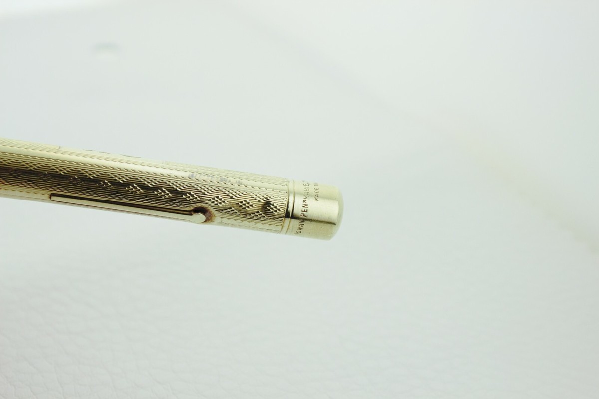 ペ*タ様 ヴィンテージ Mabie Todd 14K 万年筆 VINTAGE 14k Yellow Gold MABIE TODD & CO NEW YORK #3 Mother