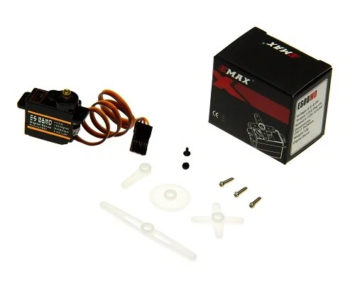 2x Emax ES08MD RC Servo Digital Metall Gear Micro Servo 12g 0,08s 2kg - Bild 3 von 4