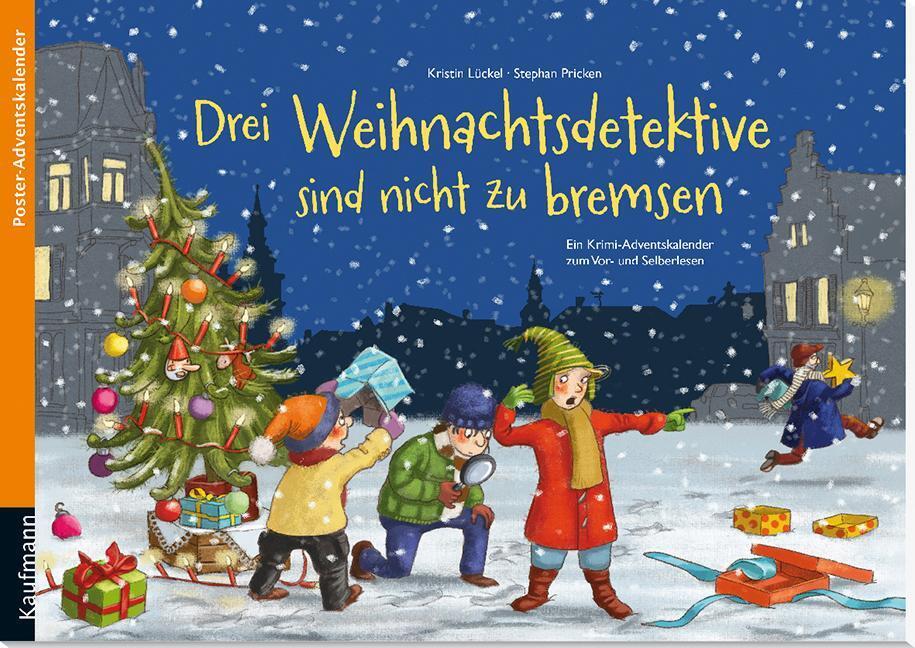 Thumbnail - Drei Weihnachtsdetektive Sind Nicht Zu Bremsen Poster-adventskalender