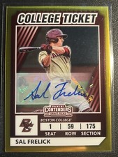 2022 Elite Extra Edition SAL FRELICK College Ticket Optic Signatures AUTO /99 📈