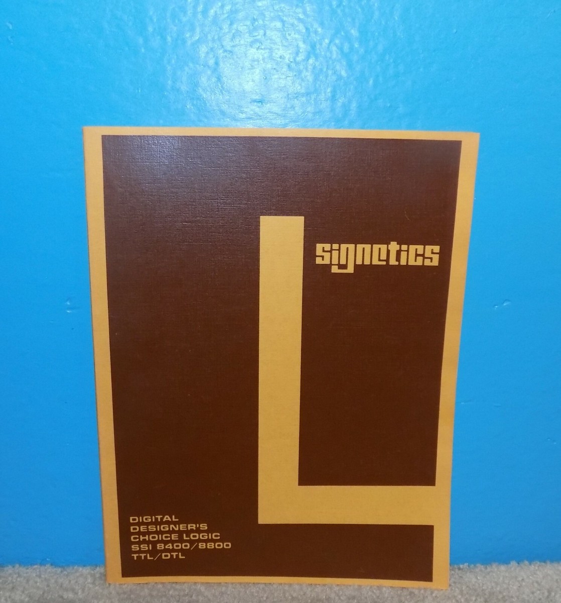 Signetics DCL Series SSI 8400/8800 TTY/DTL Handbook Vol. I 1971 | eBay