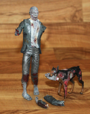 Resident evil Zombie with Cerberus Dog Action Figure Neca Toys | eBay