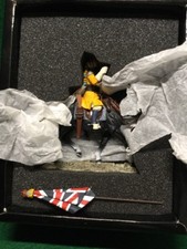 KING AND COUNTRY SOE024 SKINNER HORSE MOUNTED STANDARD BEARER 1880 RETIRED