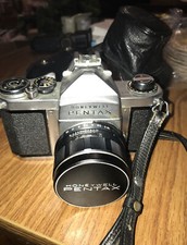 VTG HONEYWELL PENTAX H3 NO 380009 ASAHI 35MM CAMERA AUTO TAKUMAR 55MM LENS CASE