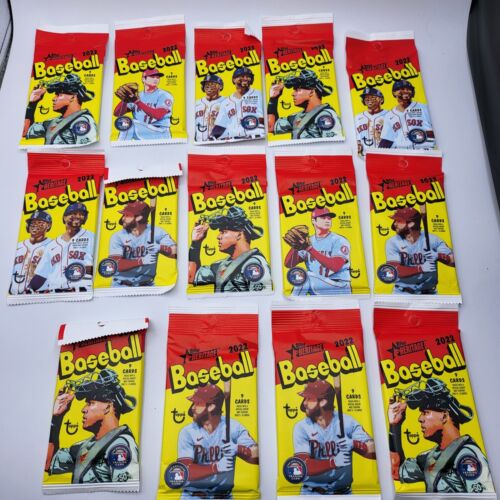 LOT OF 14 BLASTER PACKS 2022 TOPPS HERITAGE BASEBALL SEALED 9 CARDS PER PACK - Picture 1 of 3