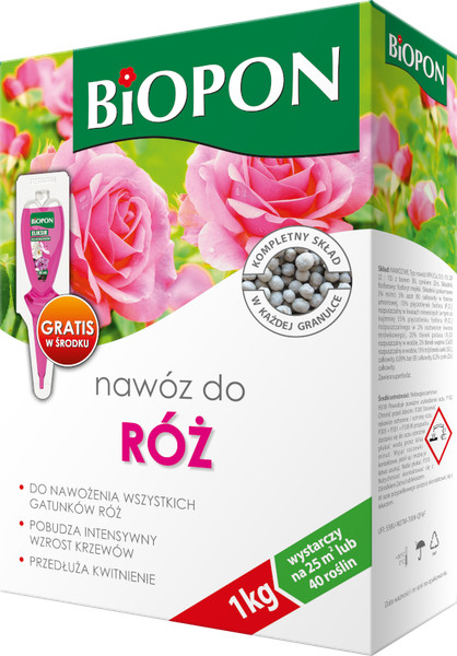 DüNger FüR Rosen RosendüNger BlumendüNger Alle Rosenarten Topf Beet 25M2 1Kg-image