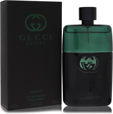 Gucci Guilty Black Essence 1.7 oz EDT Men 50ml Eau de Toilette NIB