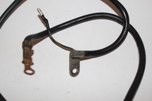 1998-1999 KAWASAKI NINJA ZX600 ZX6-R NEGATIVE BATTER CABLE WIRE LEAD (TOE857) - Picture 2 of 4
