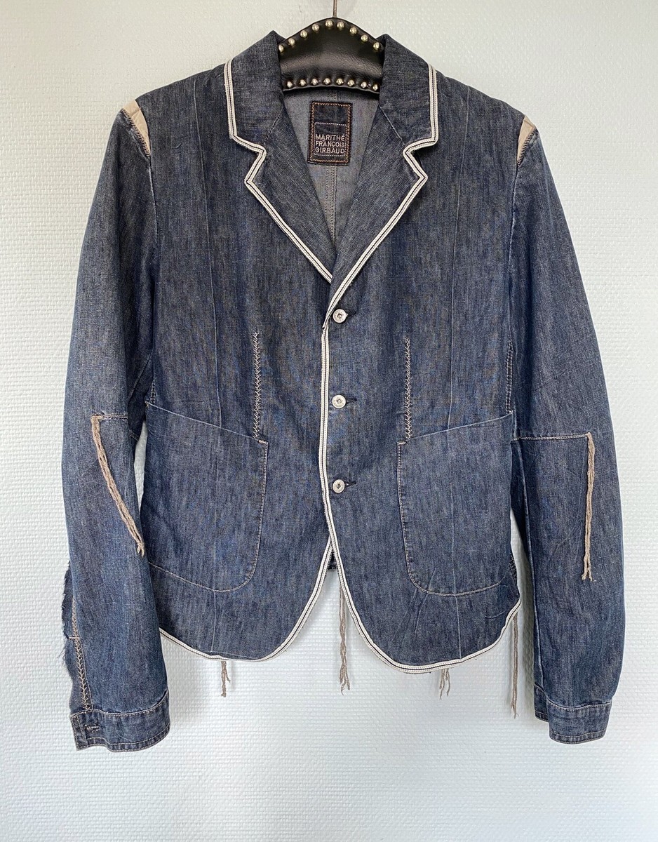 Veste En Jean Marithé + François Girbaud - Taille 36, Bleu Denim - Très Bon état Occasion