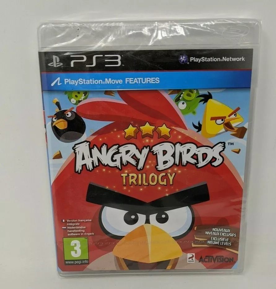 PS3 Angry Birds Trilogy PlayStation Network French Netherlands