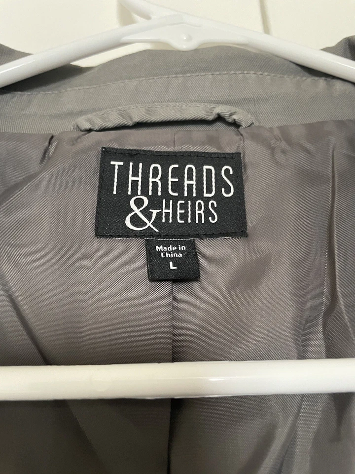 Threads & Heirs Blazer Men’s Blazer Size Large - Image 2 of 4