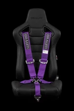 BRAUM Racing PURPLE 5 Point 3" Inch SFI Certified 16.1 Racing Harness Single New